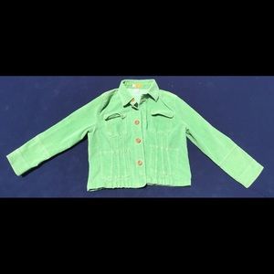 Tulle Plus Corduroy Jacket